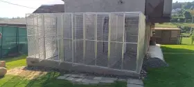Výroba voliér na míru