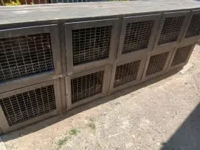Králikárna 2x5 kotců