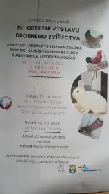 IV. Okresní výstavaSpeciální výstava Klubu Ččp
