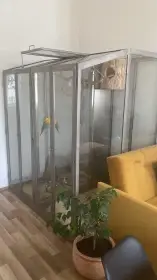 Terárium/skleník nerez