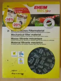 EHEIM Mech Pro-filtrační medium akvarijní filtry-cca.3 litry