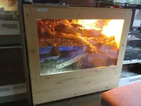 Terária různých velikostí
