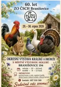 Pozvánka na výstavu drobného zvířectva