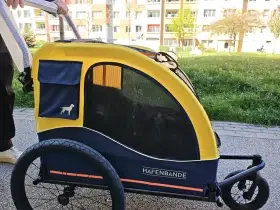 Psí vozík / kočárek hafenbande Cabby l – do 45 kg