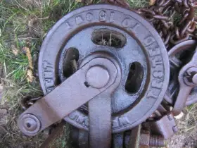 Starší zvedák, kladka, spínač