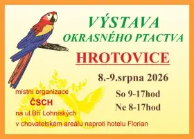 Výstava exotického ptactva Hrotovice