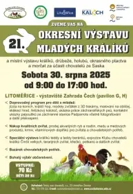 21. Okresní výstava mladých králíků