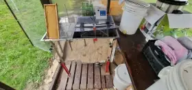 Lysoň s odvíčkovacím stolem