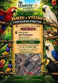 Výstava a burza exotické ptactva