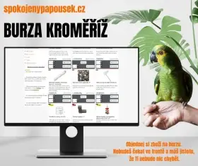 Burza Kroměříž - pletivo, krmné pulty, materiál na voliéry, aj.