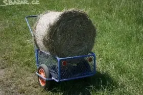 Prodám malé kulaté balíky sena