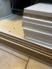 Dřevěné desky na výrobu dalších skříní