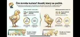 Kvalitní krmení pro vodní a hrabavou drůbež i brojlerů