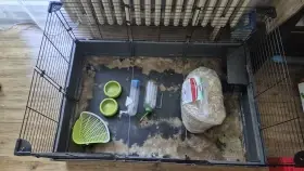 Kompletní velká klec pro drobné hlodavce